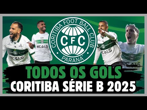 Todos os 39 gols do CAMPEÃO CORITIBA na Série B 2025