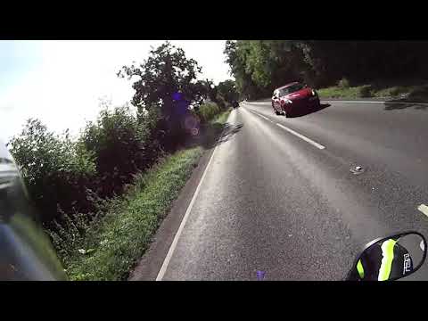 Motorbike Module 2 Test route in Newbury (2020)