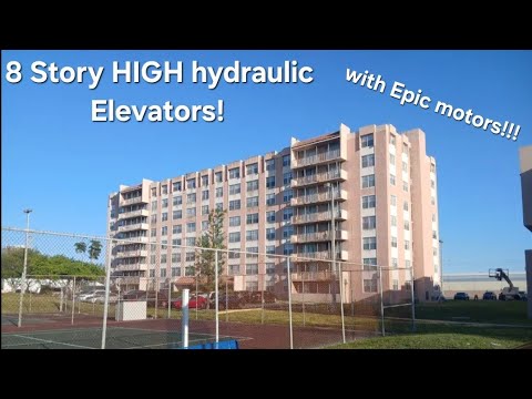 160-140 FPM 1971 8 Floor American HIGHdraulic Elevators #7 with EPIC MOTORS!!!
