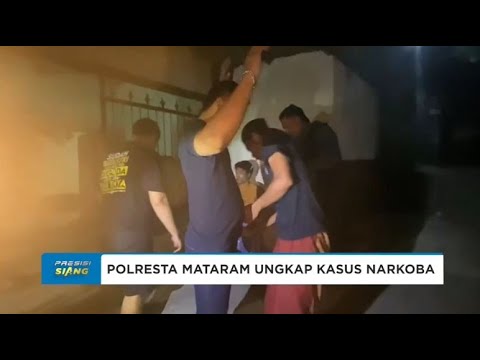POLRESTA MATARAM UNGKAP KASUS NARKOBA