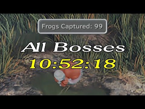 Final Fantasy IX - All Bosses World Record in 10:52:18