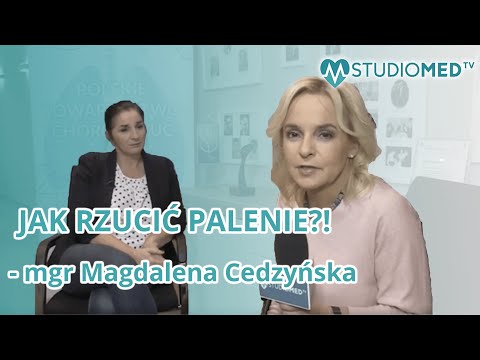 JAK RZUCIĆ PALENIE? - doradza specjalista mgr Magdalena Cedzyńska