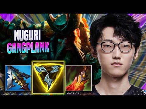NUGURI DOMINATING WITH GANGPLANK! - DK Nuguri Plays Gangplank TOP vs Irelia! | Season 2022