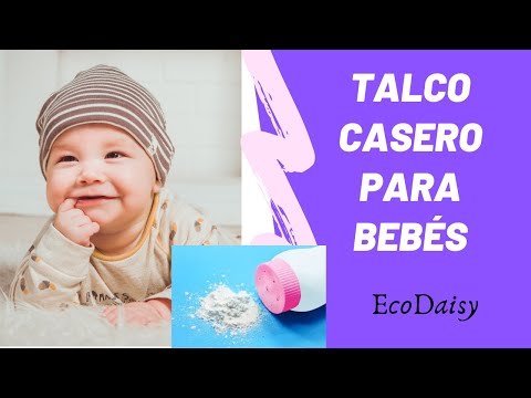 Cómo preparar Talco natural para bebés y la familia. Ecodaisy