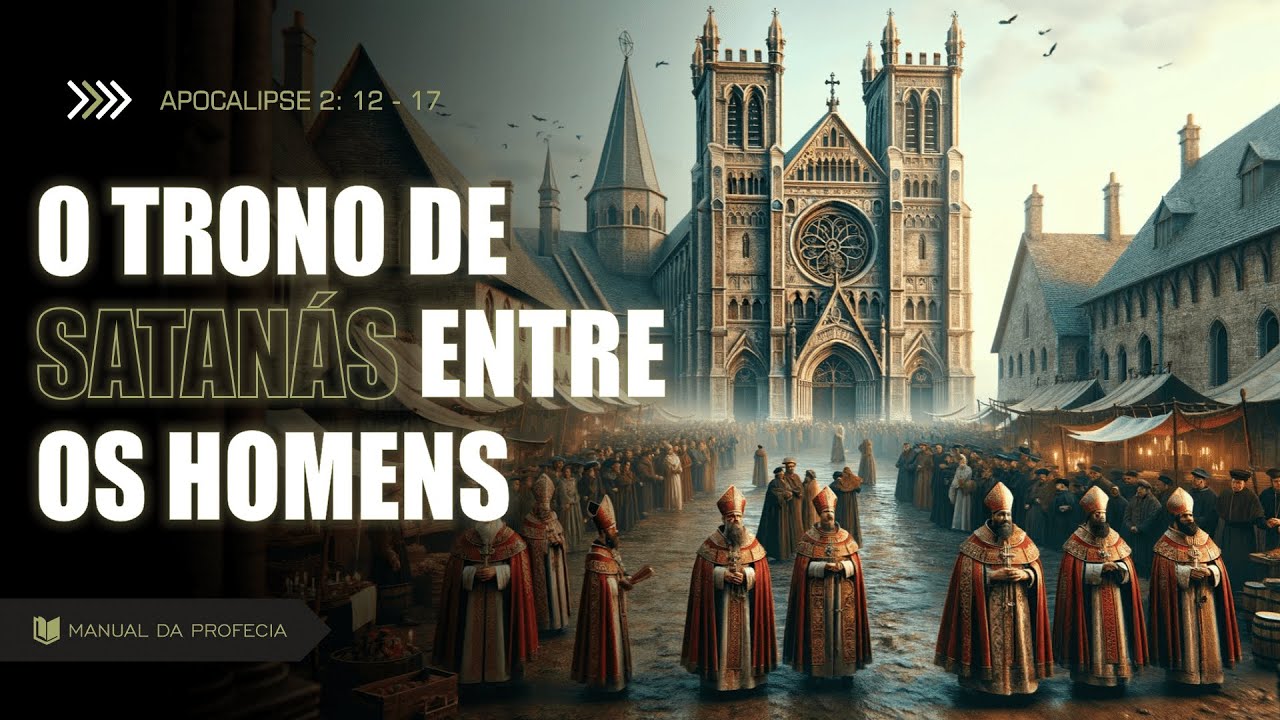 APOCALIPSE 2: 12 - 17 [O TRONO DE SATANÁS ENTRE OS HOMENS] #APOCALIPSE #PROFECIA@manualdaprofecia​
