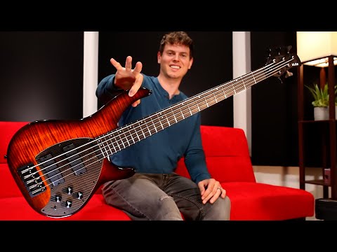 Light as a Feather... Fat Tone // KLŌS Carbon Fiber Bass - Apollo V Custom