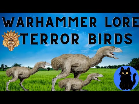 Warhammer Lore Terror Birds of Lustria's forest