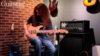 Guthrie Govan talks and plays through his 2013 pedalboard