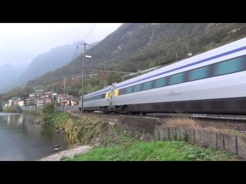 SBB ETR 470  EC (Cisalpino) + TILO ETR 524 a Capolago R.S.V