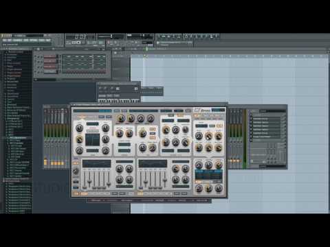 FL Studio Tutorial - Quick Trance Bassline/Melody Arrangement
