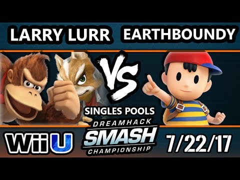 DHATL17 Smash 4 - MSF | Larry Lurr (Fox, DK) Vs. Earthboundy (Ness) - Pools - Smash Wii U