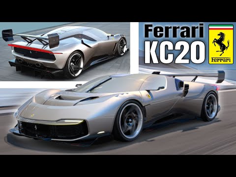 Ferrari KC23 Revealed As Track Car