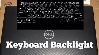 Dell Keyboard Backlight Turn On