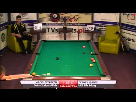 Mistrzostwa Polski Amatorów w Bilard 2014 Szerszen - Jarosz