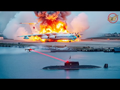 Ukraine HUNTS Down Russian Rare Il-38N — Then Sank $470M Sub