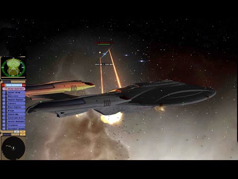 Star Trek bridge commander | Enterprise g vs Enterprise j | eclipse class
