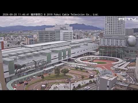 福井駅西口のライブカメラ映像