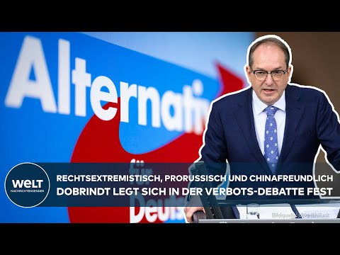 Video Thumbnail: AFD-VERBOT UMSTRITTEN: CSU sieht rechtliche Hürden zu hoch trotz rechtsextremistischer Einstufung