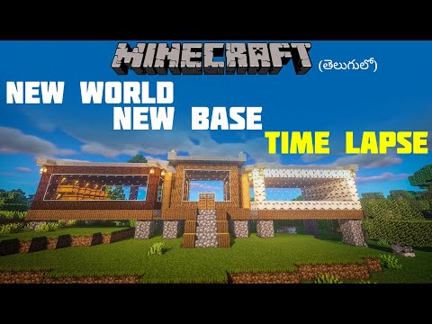 Insane Minecraft Time Lapse! Explore New World!"
OR
"Mind-Blowing Minecraft Time Lapse! Epic New World!