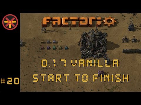 Factorio 0.17 Vanilla EP 20: Start To Finish - Rocket Control Units! | Guide & Gameplay