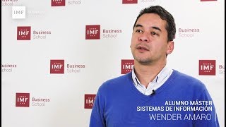 Opinión Alumno Master en Sistemas de Información de IMF: Wender Amaro