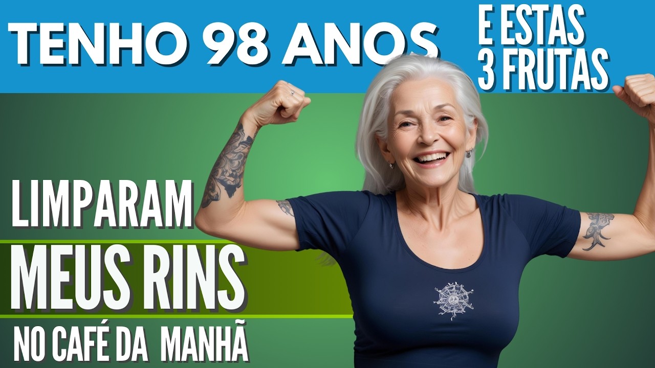 Coma estas 3 FRUTAS em seu CAFÉ DA MANHÃ para DESINTOXICAR seus RINS