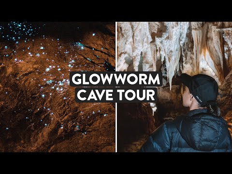 Por dentro das cavernas Glowworm da Nova Zelândia | Waitomo Ruakuri Cave Tour | 2 de 2
