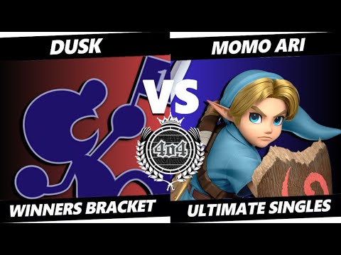 4o4 Smash Night 82 - 4o4| Dusk (Mr. Game & Watch) vs DATA| Momo Ari (Young Link) - Winners Round 2