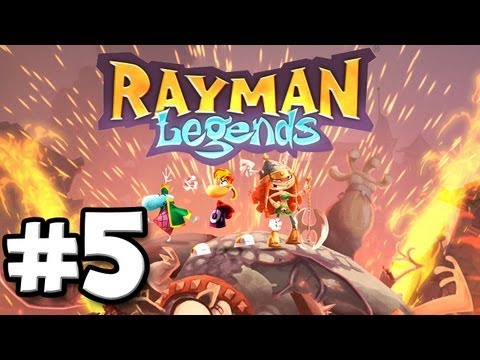 Rayman Legends Walkthrough - Part 5 - Ropes Course 100% Completion