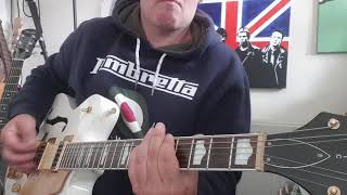 Devo Mongoloid guitar how to play