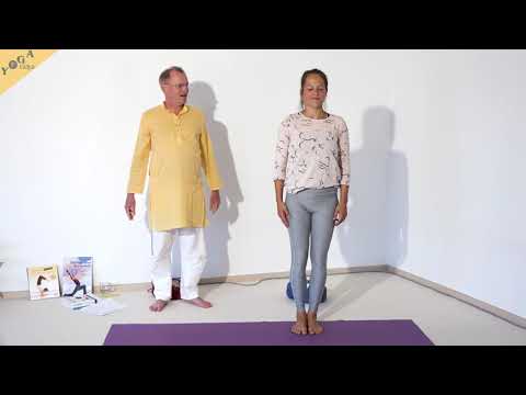 Fußkuss-Pose im Stehen - Yoga Asana Lexikon