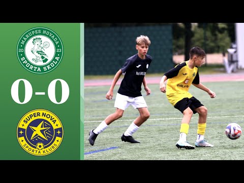 31.08.2024: Mārupes NSS – SK Super Nova. Elites grupa U-13 2024