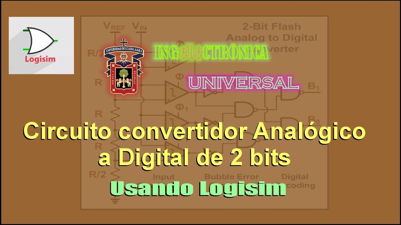 Implementación de un convertidor analógico a digital de 2 bits