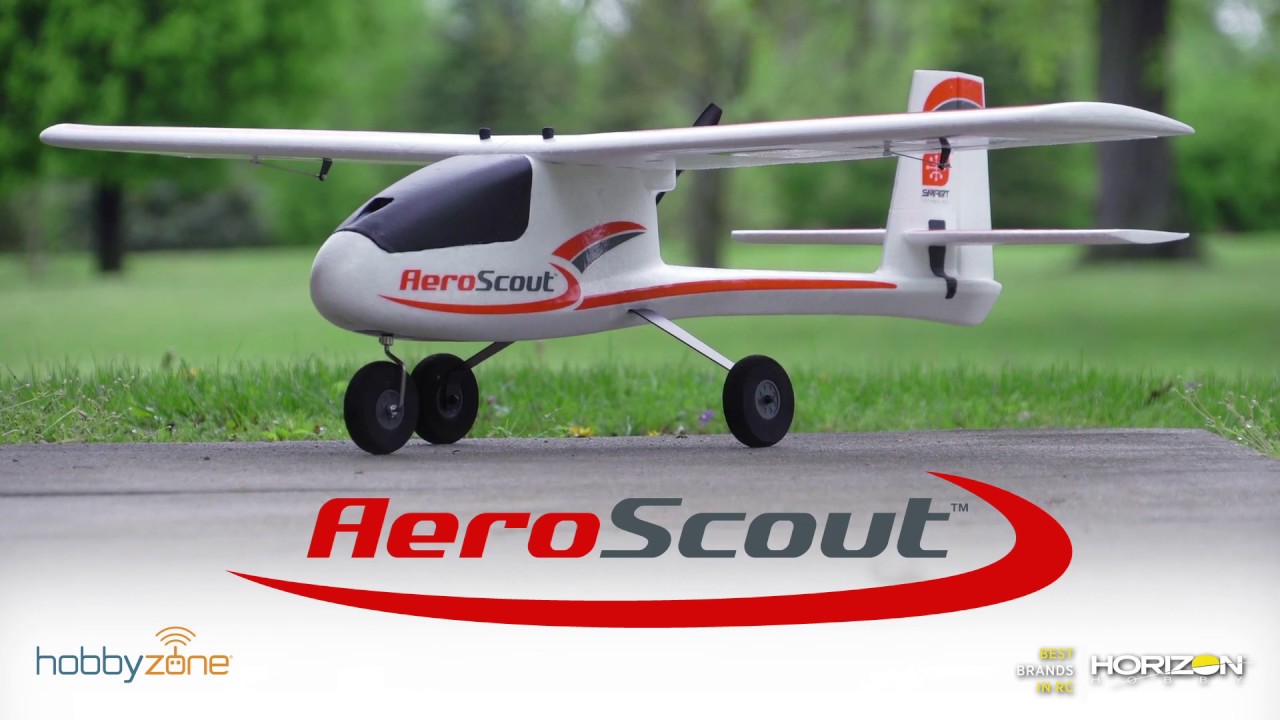 Hobbyzone Trainer Aeroscout S2 1.1 m BNF Basic