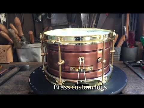 Steeldrum Copper snare "6x10 - Test