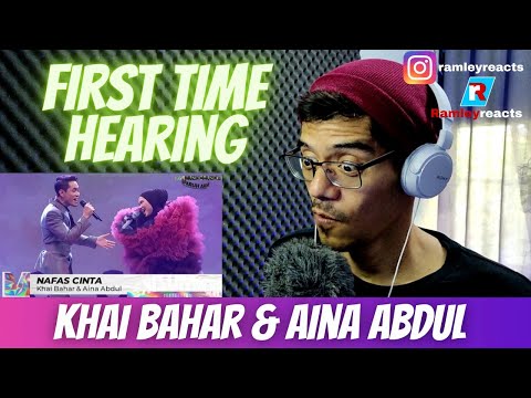 Khai Bahar & Aina Abdul - Nafas Cinta (SFMM36) || First Time Reaction