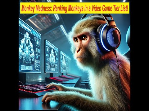 🐵 Monkey Madness: Ranking Monkeys in a 🎮 Video Game Tier List! 🏆🔥