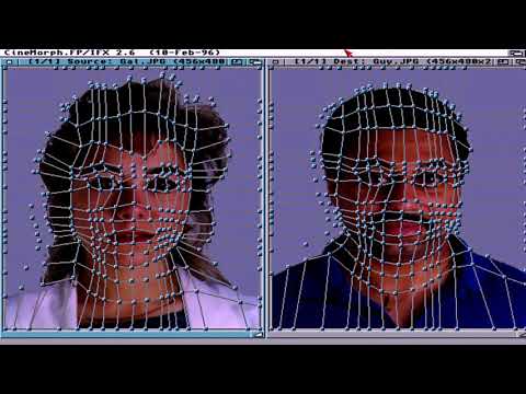 Amiga Vampire 2 GOLD 2.7 FPU demo with CineMorph (ImageFX)