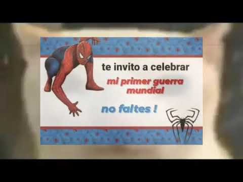te invito a celebrar mi primera guerra mundial