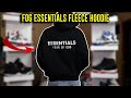 IS THE FEAR OF GOD ESSENTIALS FLEECE HOODIE WORTH IT OUTFIT IDEAS