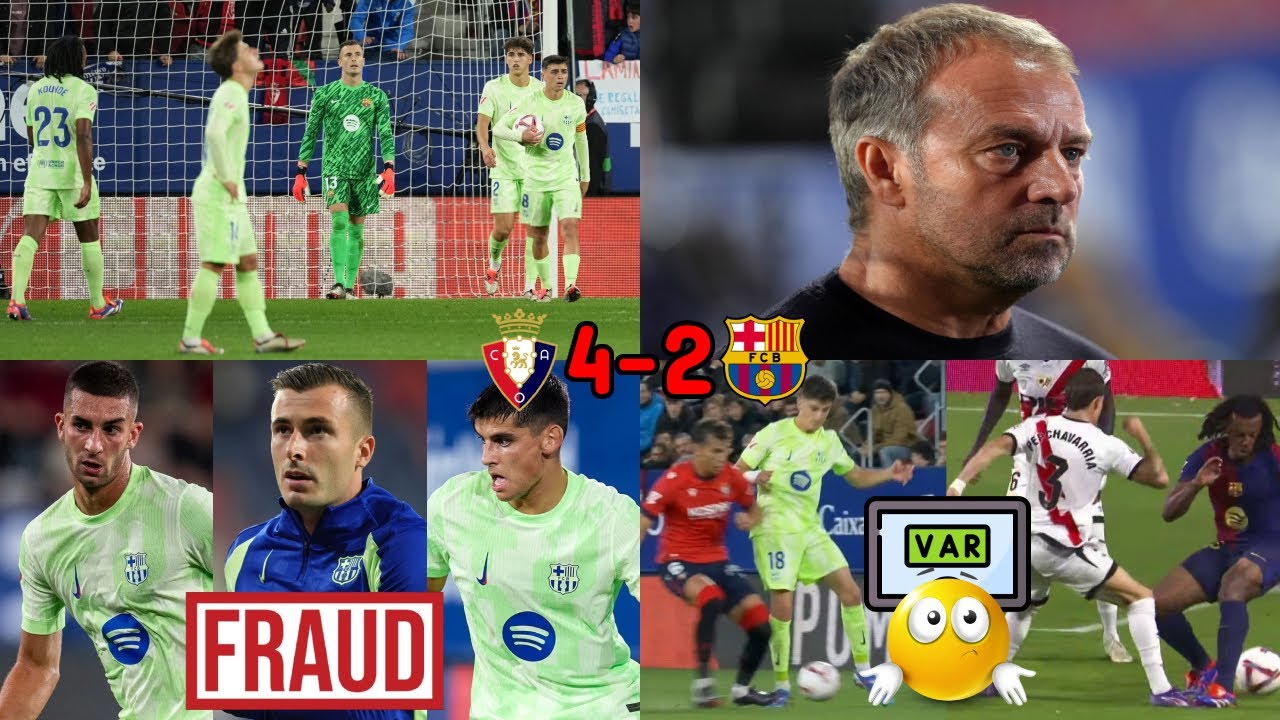 📝 5 Things We Learnt From Osasuna vs. Barcelona [4-2]