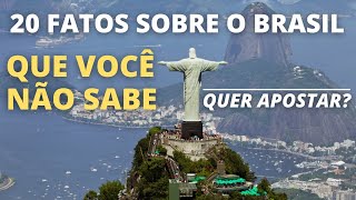 20 FATOS SOBRE O BRASIL QUE VOC NO SABE - TOP 20 - Curiosidades sobre o Brasil
