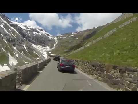 Die Auffahrt zum Stilfserjoch 2013 mit dem Motorrad