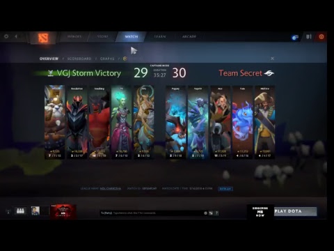 TEAM SECRET VS VGJ.STORM |Bo3| MDL Changsha Major