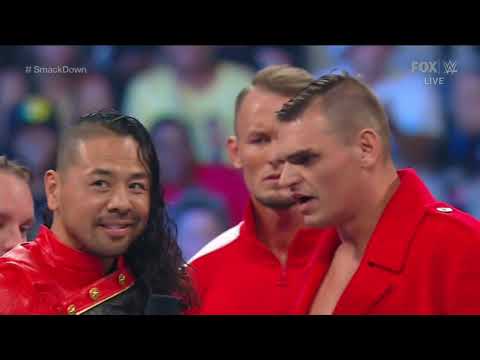 WWE SMACKDOWN SHINSUKE NAKAMURA VS LUDWIG KAISER 07/08/22