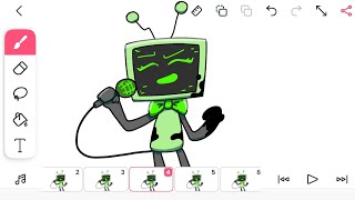 Flipaclip – Vee Twisted animation 