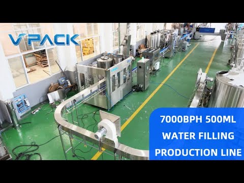 , title : 'Complete set Water production line，Pure drinking Mineral water filling machine，PET Bottle capping'