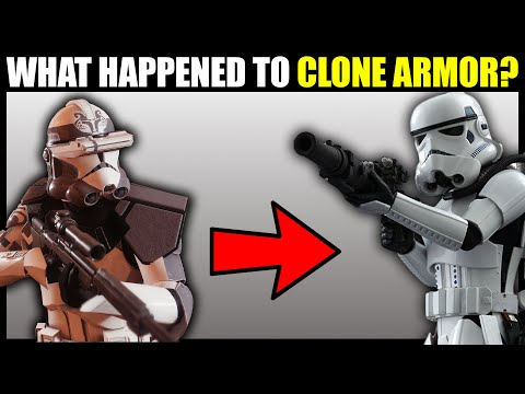 Why did the Empire stop using Clone Armor and Weapons?