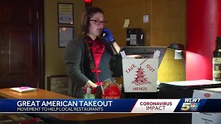 Support restaurants by ordering out during Great American Takeout