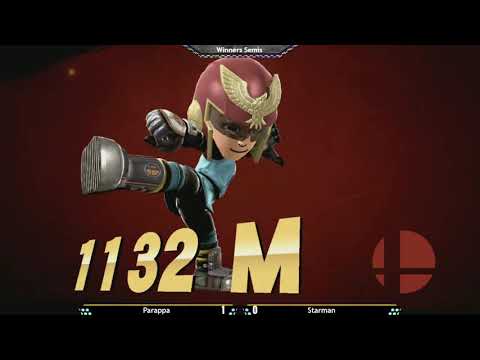 Construct 105 -  Starman vs Parappa - Smash 4 Singles WS